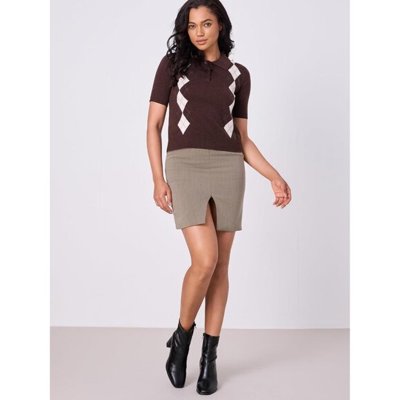 Women's Black Chunky Block Heel Square Toe Side Zipper Short Booties - Picture 3 of 9